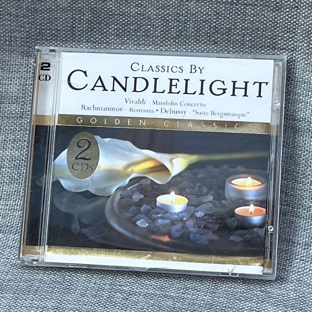 Classics By Candlelight Audio CD Music Album Golden Classics 2 CDS